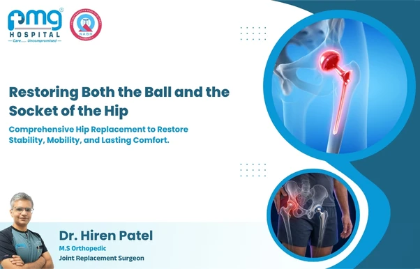 Total Hip Replacement at PMG Hospital, Gota, Ahmedabad