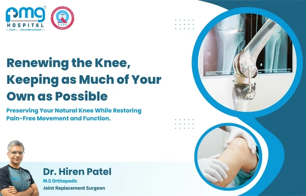 Knee Replacement at PMG Hospital, Gota, Ahmedabad
