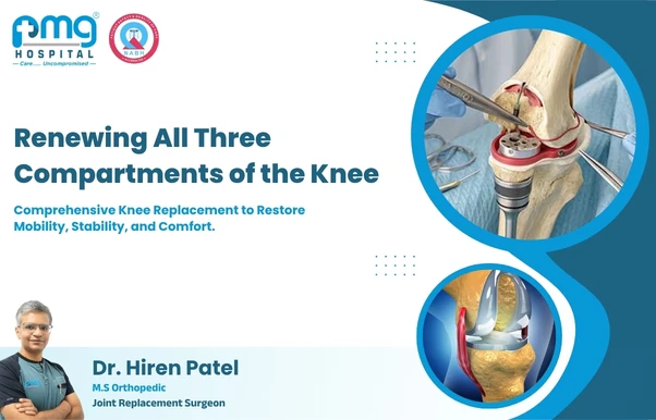 Total Knee Replacement at PMG Hospital, Gota, Ahmedabad