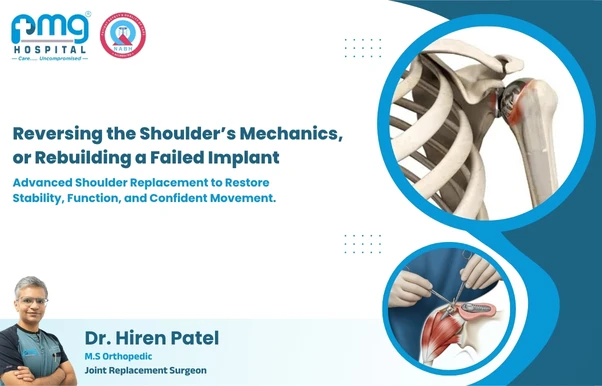 Revision & Reverse Shoulder Replacement at PMG Hospital, Gota, Ahmedabad