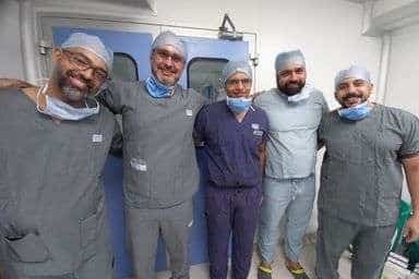 Dr. Hiren Patel Had A Visit Of Orthopedic Surgeons From Brazil